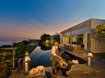 Villa Karang Kembar II, Dining With Ocean View
